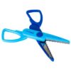Deli ED60000 Neon Zigzag Crafting 5.35" / 136 mm Scissors 01 Piece - Image 5