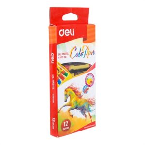 Deli ColoRun 12 Colours Oil Pastels