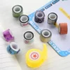 9Pcs/Set Adhesive Tape Lovely Mini Glitter Washi Tape Set - Image 2