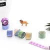 9Pcs/Set Adhesive Tape Lovely Mini Glitter Washi Tape Set - Image 5
