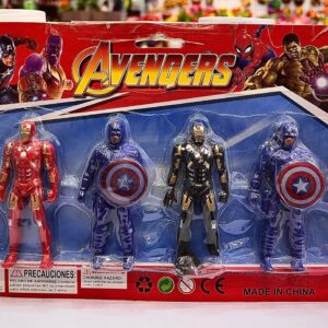Avengers 6 Character Toy Set For Kids