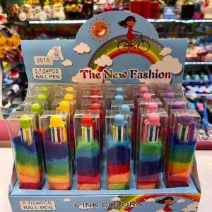 Fashion Six Colors Ball Pen