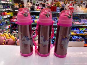Unicorn Character Water Bottle Hot & Cool Stainless Steel 600ML