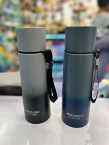 water bottle metal body 500ml in two toned color