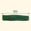 Pack Of 100 - Green Pipe Cleaner Velvet Sticks - Image 2