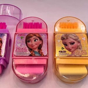Pencil Sharpener & Eraser With Brush – Price Of Each