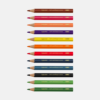 KOLORTOTS Half Size Pack of 12 Color Pencils - Image 2