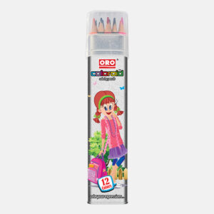 Coloroid Tin Box 12 Pencil Colors