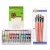 Pack Of 2 Acrylic Paint & Flat Brush Set