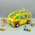 Hit The Ground Mouse on Animal Bus – Wooden Toy