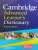 CAMBRIDGE ADVANCED LEARNER’S DICTIONARY