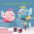 Helicopter Stationary Pencil Box Creative Aircraft Toy for Children 6 in 1