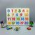 Wooden Puzzle Numbers Board