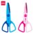 Deli ED60000 Neon Zigzag Crafting 5.35″ / 136 mm Scissors 01 Piece